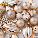 Christmas Ball Set 6cm Painted Alien Ball Powder Snowflake Set Box Christmas Supplies - V.I.P Digital Presence