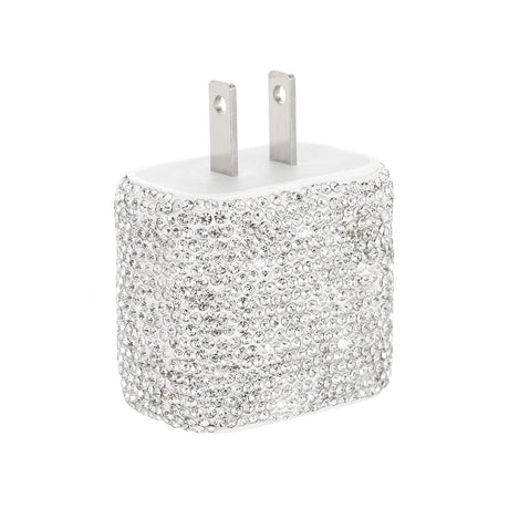 Diamond studded phone charger US standard PD20W phone charger suitable for Apple phone fast charging head - V.I.P Digital Presence