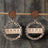 Alloy Wooden Dangle Earrings - V.I.P Digital Presence