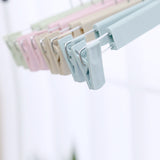 Non-Slip Plastic Clothes Rack Trouser Rack Skirt Clip Underwear Rack Frosted Drying Clothes Rack - V.I.P Digital Presence