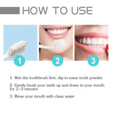 White Tooth Powder, Teeth Cleaning Brightening White Fresh Mouth Beauty Powder - V.I.P Digital Presence