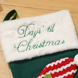 Christmas tree decoration gift bag, Santa Claus snowman knitted socks, home party decoration pendant - V.I.P Digital Presence