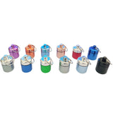 Aluminum alloy sealing ring keychain, aluminum can, short and chubby aluminum alloy metal can, coin earplugs, storage metal bott - V.I.P Digital Presence