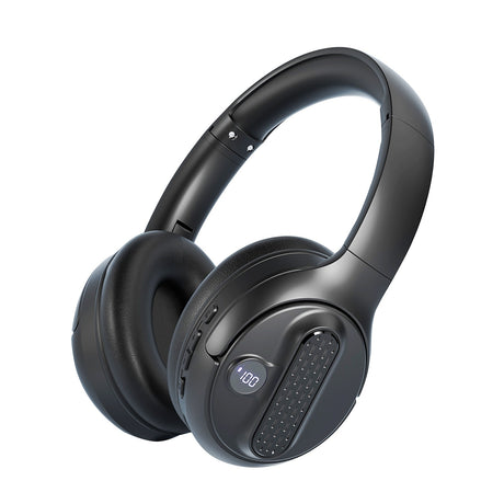 Head mounted Bluetooth earphones with portable power bank wireless earphones Type-C interface foldable card insertion - V.I.P Digital Presence