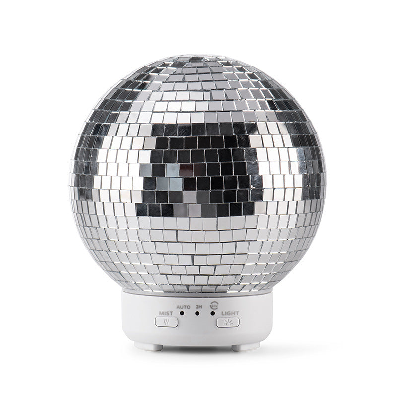 Creative Rotating Laser Ball Aromatherapy Machine Home Desktop Humidifier Simulated Smoke Ring Flame Aromatherapy Machine - V.I.P Digital Presence