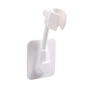 Universal Adjustable Shower Bracket Paste-type Shower Nozzle Base Home Bathroom Punch-free Self Adhesive Shower Bracket Base - V.I.P Digital Presence