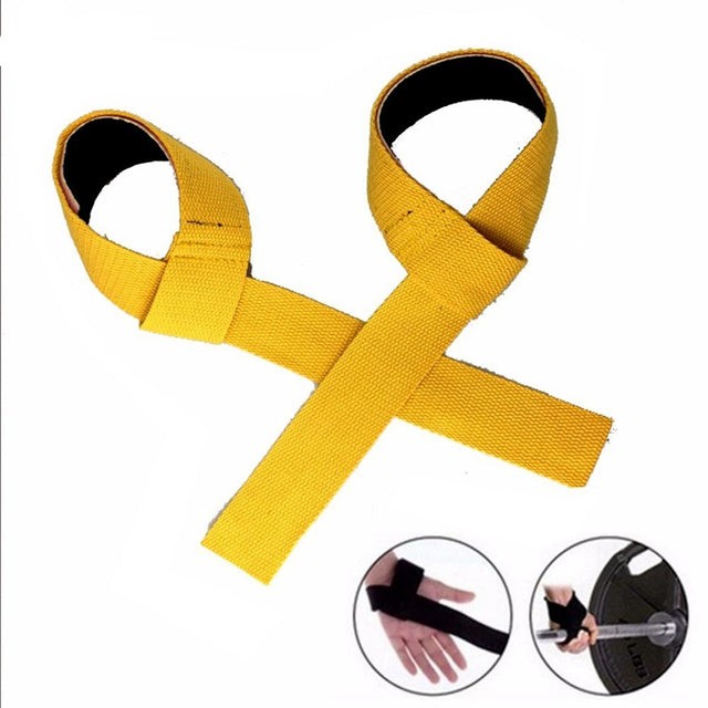 2pcs gym lifting straps weightlifting wrist weight belt bodybuilding gloves for women men fitness crossfit barbells power sport - V.I.P Digital Presence