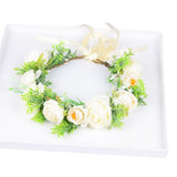 Hawaiian Wreath Bridal Fairy Simulation Starry Sky Flower Headwear Children's Photography Hair Accessories Hair Hoops - V.I.P Digital Presence