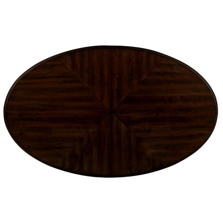 42 inch oval wooden coffee table, 2-story solid wood cocktail table with open storage rack, antique white and cherry tabletop - V.I.P Digital Presence