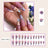 Nail Art Almond Nails Finished Wearable Nails Mid-Length Nail Art Patch Ins Style Hot Girl - V.I.P Digital Presence