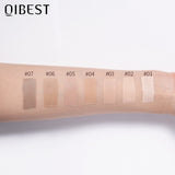 QIBEST Liquid Foundation Long Lasting Makeup Concealer Moisturizing Brightening Matte Natural Liquid Foundation Nude Makeup Repairing Liquid - V.I.P Digital Presence