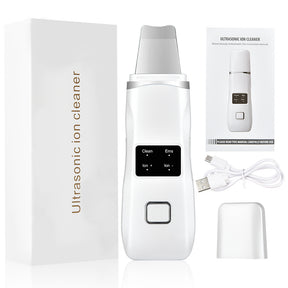 Ultrasonic Peeling Machine HailiCare Positive And Negative Ions Red And Blue Light To Remove Blackheads And Acne Beauty Instrument - V.I.P Digital Presence