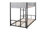 Metal twin bed with ventilation panel for noise reduction/safety guardrail/flexible space support/triple bed/CPC Certified - V.I.P Digital Presence