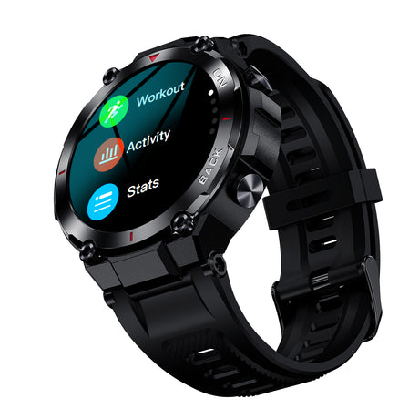 K37 smart watch GPS positioning exercise health heart rate monitoring female physiological cycle reminder - V.I.P Digital Presence