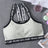 Sport Cropped Top Bra Push Up Running Yoga Bra Cotton Letters Sport Tops For Women Gym Wear Solid Fitness Bra Women Sportswear - V.I.P Digital Presence