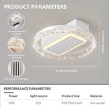 Bladeless Fan Lamp With Lights Dimmable  LED - V.I.P Digital Presence