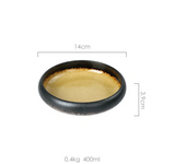 Creative retro ceramic plates plates dishes sushi plates tableware snack plates - V.I.P Digital Presence