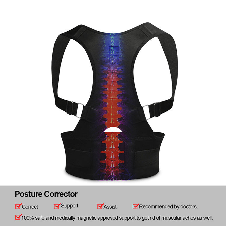 Magnetic Adult Correction Belt Body Shaping Fixed Belt Posture Corrector Korean Hunchback Correction Belt - V.I.P Digital Presence