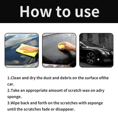 Car Scratch Removal Wax, Automotive Finish Coating Polishing Retreading Scratches Repair - V.I.P Digital Presence