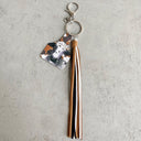 Handmade Popular Jewelry Western Farm Style Leather Keychain Cow Horse Deer Cow Brand Leather Tassels - V.I.P Digital Presence