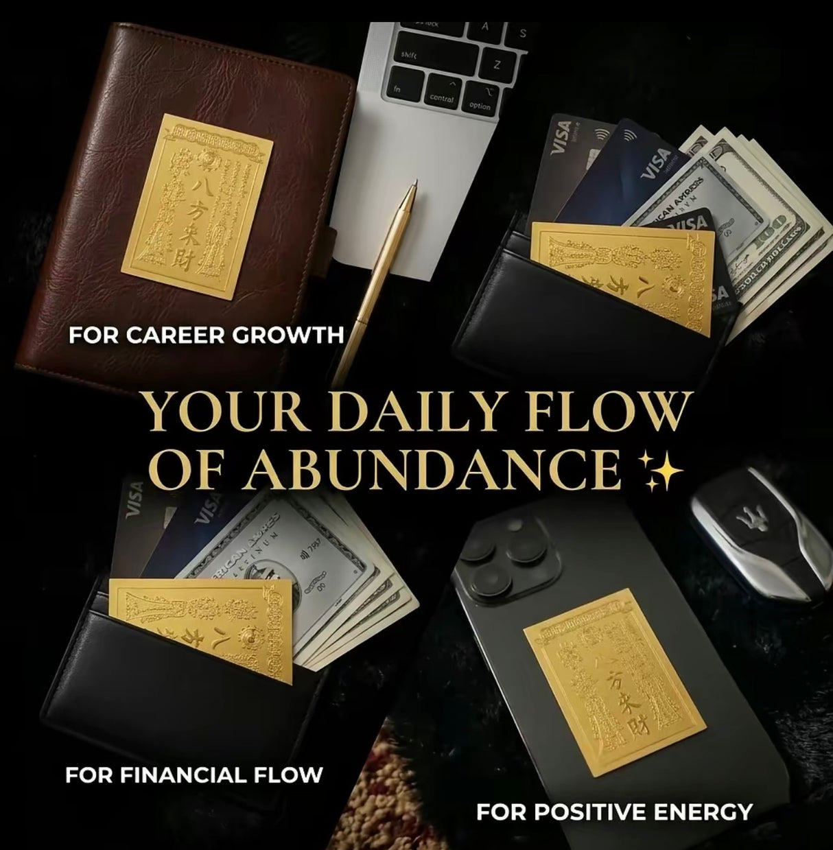 LuckyFA Manifestation Card