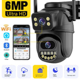 Dual screen wireless 360 degree mobile remote outdoor WiFi camera monitoring - V.I.P Digital Presence