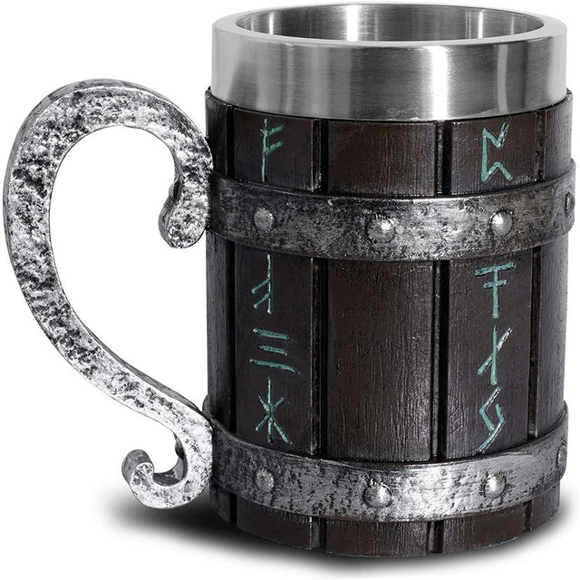 Wooden barrel beer cup personalized bamboo barrel mug large capacity bar cup - V.I.P Digital Presence