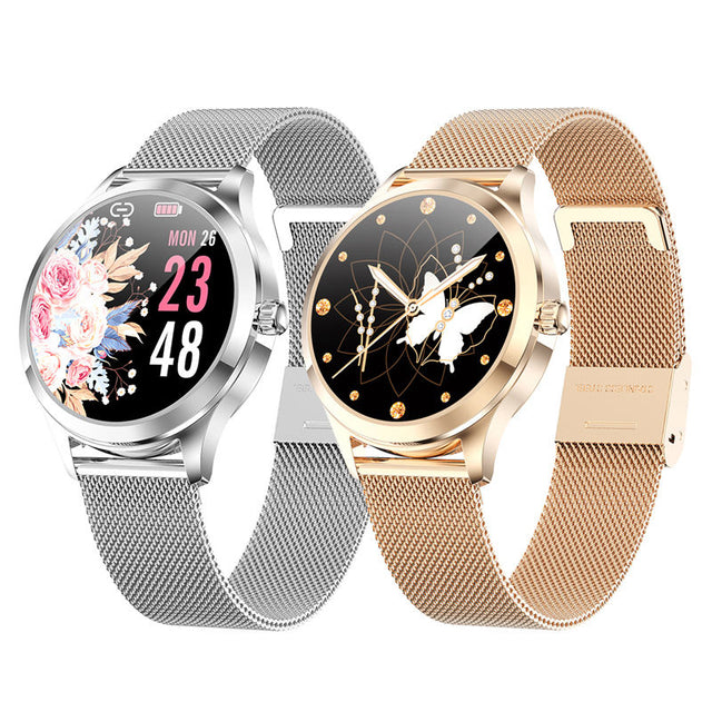 LW07 Women's Bluetooth Smart Band New Blood Pressure Heart Rate IP68 Blood Oxygen Physiological Reminder - V.I.P Digital Presence