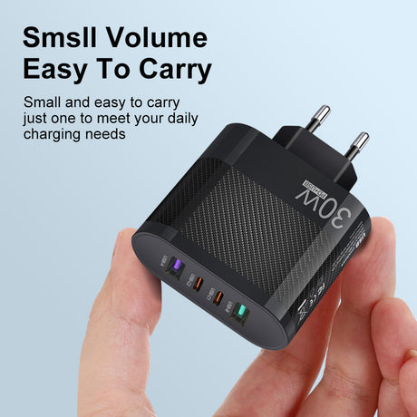2USB Type-C 30W Mobile Phone Charger Multi Interface Travel Charging Head - V.I.P Digital Presence