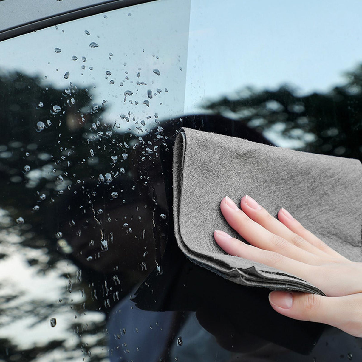 5pcs Magic Cloth Can Wipe The Glass Cloth Without Hair And Water Marks Magic Cloth Island Fiber South Korean Towel Water Absorbing Cloth - V.I.P Digital Presence