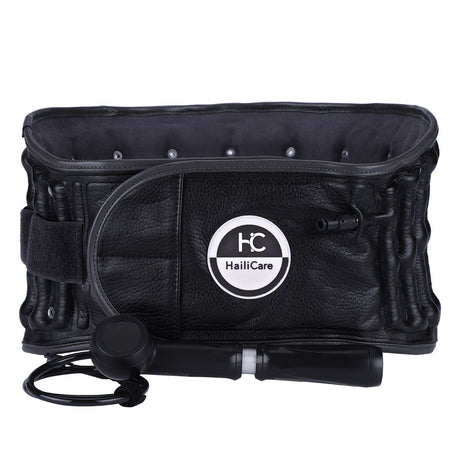 HailiCare Inflatable Traction Belt Lumbar Hot Moxibustion Massage Lumbar Disc Magnetic Therapy Belt - V.I.P Digital Presence