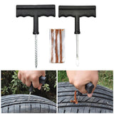 Car Tire Repair Tool Kit For Tubeless Emergency Tyre Fast Puncture Plug Repair Block Air Leaking For Car/Truck/Motobike - V.I.P Digital Presence