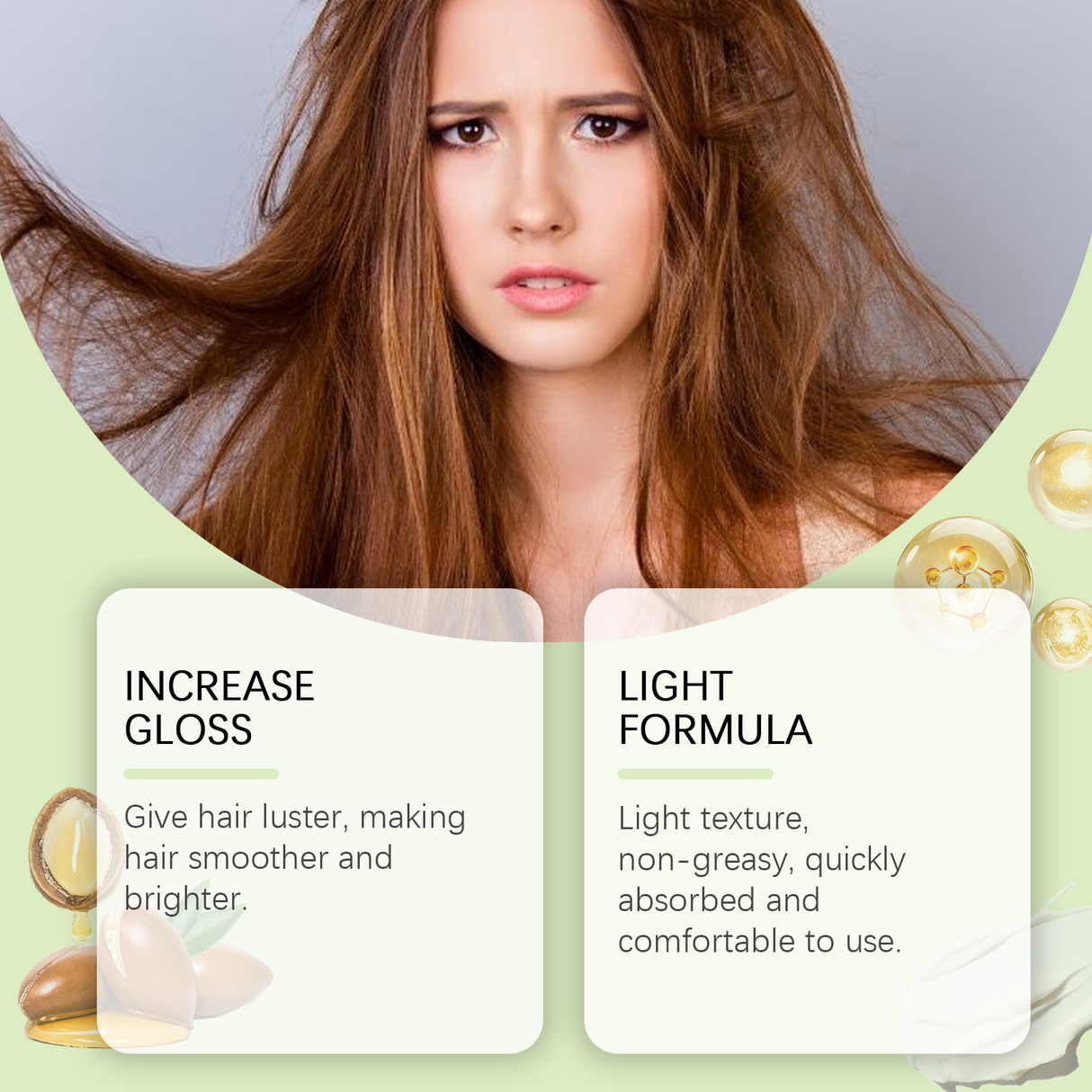 Nourishing Hair Mask Moisturizes And Moisturizes Hair, Fluffy, Soft, And Glossy Hair Mask - V.I.P Digital Presence