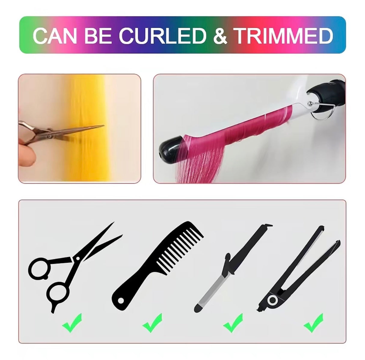 ChromaClip Hair Extensions