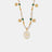 Titanium Steel Freshwater Pearl Oval Pendant Necklace - V.I.P Digital Presence