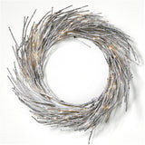 24" PAPER WREATH WITH LED LIGHTS - V.I.P Digital Presence