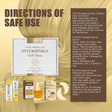 Facial Skin Care Gift Box, Moisturizing And Moisturizing Face And Eye Skin Rejuvenation Care And Lotion Set