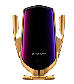 Car Wireless Charger Holder for iPhone X XS XR 8 Plus Mount 10W Qi Fast Charging Auto Clamp Wireless Car Phone Charger Suction - V.I.P Digital Presence