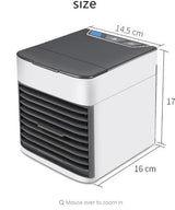 USB Mini Portable Air Conditioner Humidifier Purifier 7 Colors Light Desktop Air Cooling Fan Air Cooler Fan for Office Home - V.I.P Digital Presence