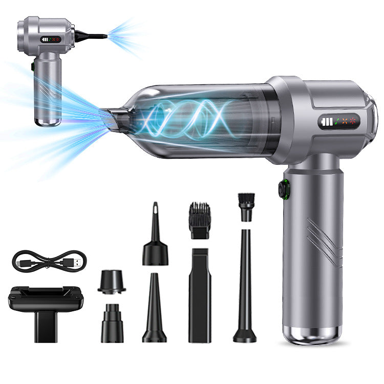 Car vacuum cleaner small high suction household car portable inflatable dual-use handheld car dust blower - V.I.P Digital Presence