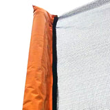 14FT Powder-coated Advanced Trampoline with Basketball Hoop Inflator and Ladder(Outer Safety Enclosure) Orange - V.I.P Digital Presence
