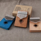 17 Keys Kalimba Thumb Piano High Quality Wood Mahogany Body Musical Instruments With Learning Book Tuning Hammer Kalimba Piano - V.I.P Digital Presence