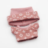 17cm Labubu First and Second Generation Blind Box 10cm Cotton Crying Doll Clothes Knitted Printed Hat