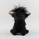 Internet celebrity Highland Cow plush toy simulation long haired cow figurine