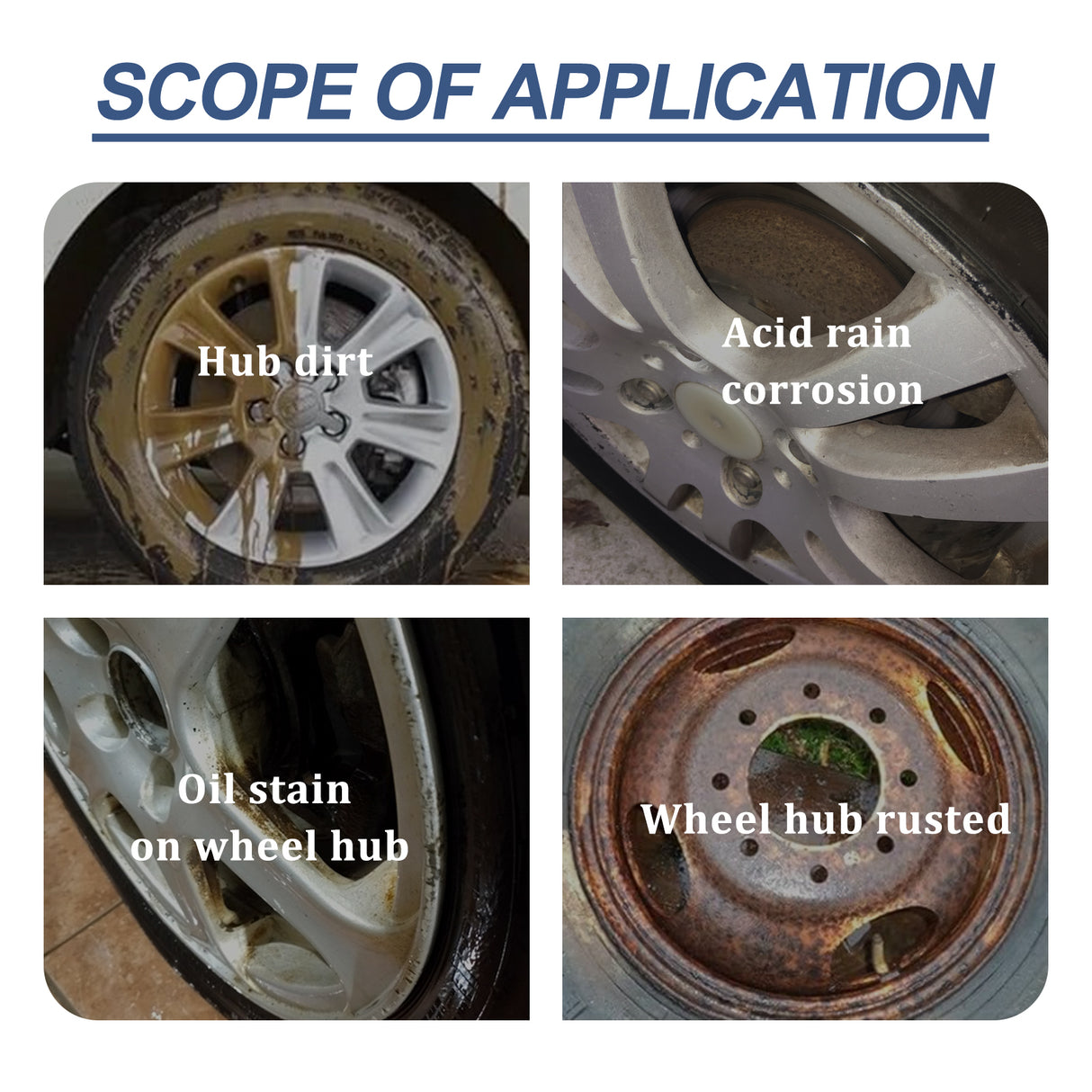 Car Brake Cleaner, Brake Disc Parts Wheel Hub Decontamination Polishing Maintenance Rust Remover - V.I.P Digital Presence