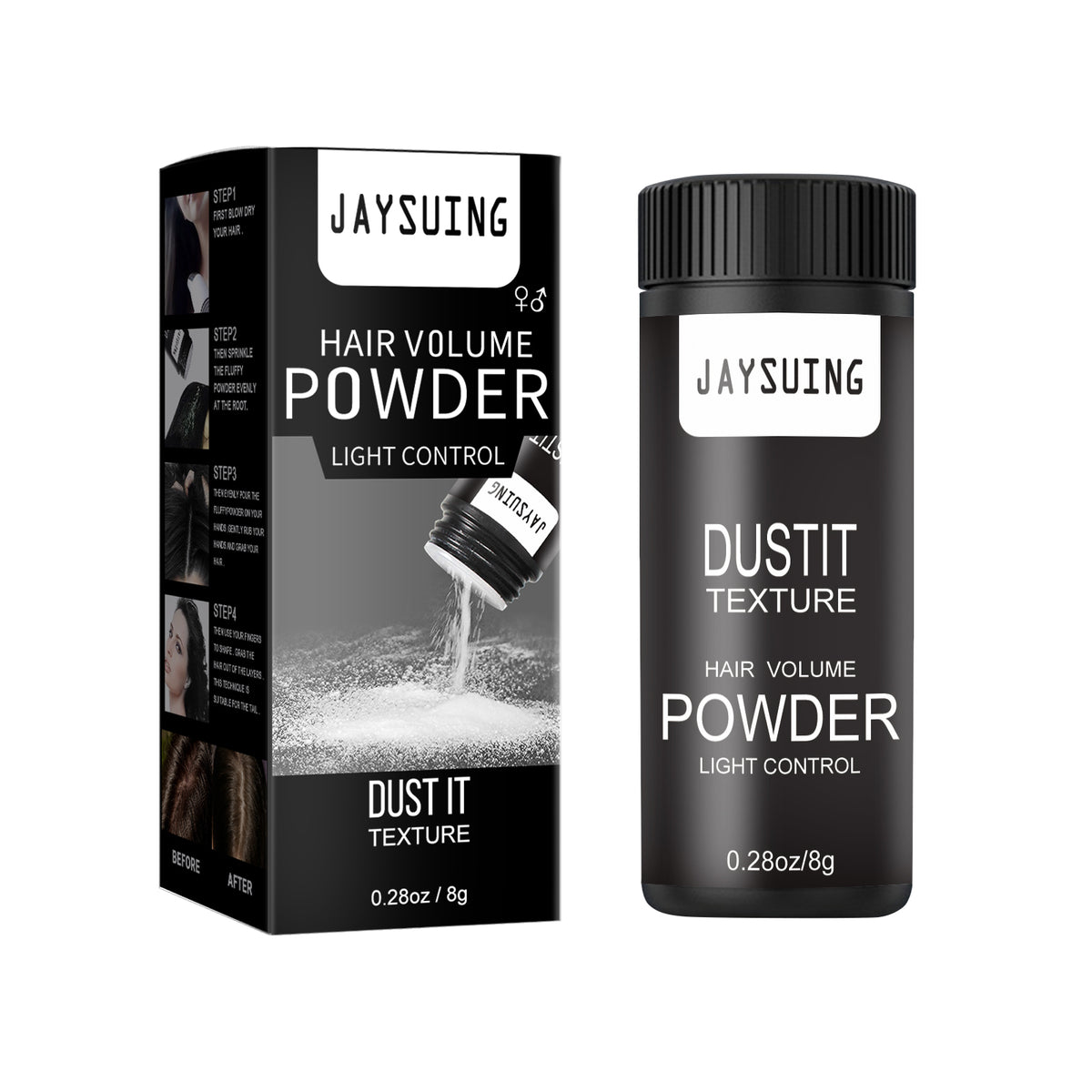 Hair Puff Powder Men's And Women's Hair Styling Care Leave-In Fluffy Refreshing Gentle Puff Powder - V.I.P Digital Presence