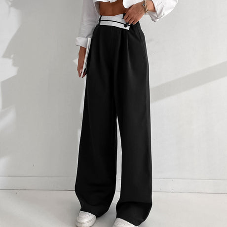 Niche Design Pants Casual Pants Autumn/Winter Versatile Wide Leg Pants Western Pants - V.I.P Digital Presence