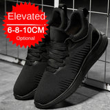 Men's shoes breathable men's casual shoes invisible height increasing shoes mesh sports shoes - V.I.P Digital Presence