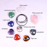 Natural crystal quartz Seven Chakra Crystal Love gemstone Healing stone mineral specimen box Collection - V.I.P Digital Presence