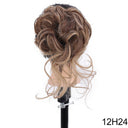 Synthetic Messy Curly Claw Hair Bun Chignon Hair Extensions Scrunchy Fake False Hair With Tail for Women Hairpieces - V.I.P Digital Presence